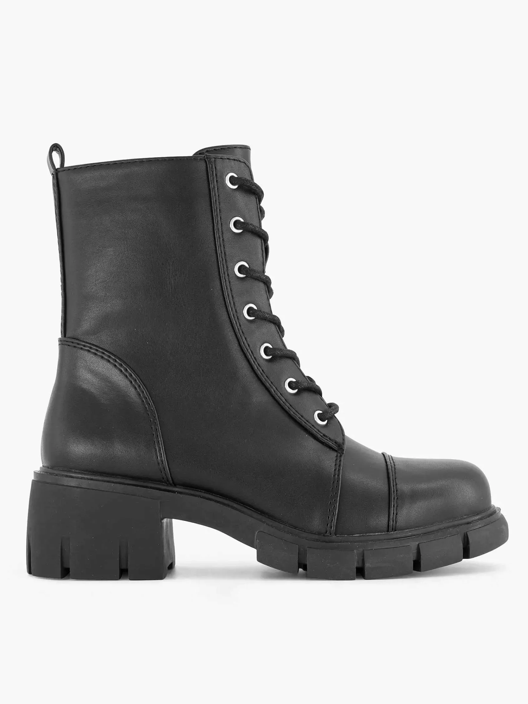 Oxmox Jongensschoenen-Zwarte Veterboot
