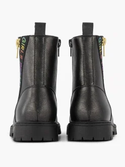 Graceland Jongensschoenen-Zwarte Veterboot