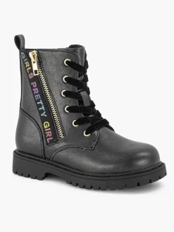 Graceland Jongensschoenen-Zwarte Veterboot