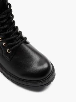 Graceland Jongensschoenen-Zwarte Veterboot