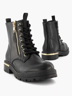 Graceland Jongensschoenen-Zwarte Veterboot