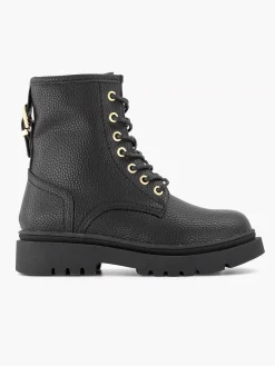Oxmox Jongensschoenen-Zwarte Veterboot