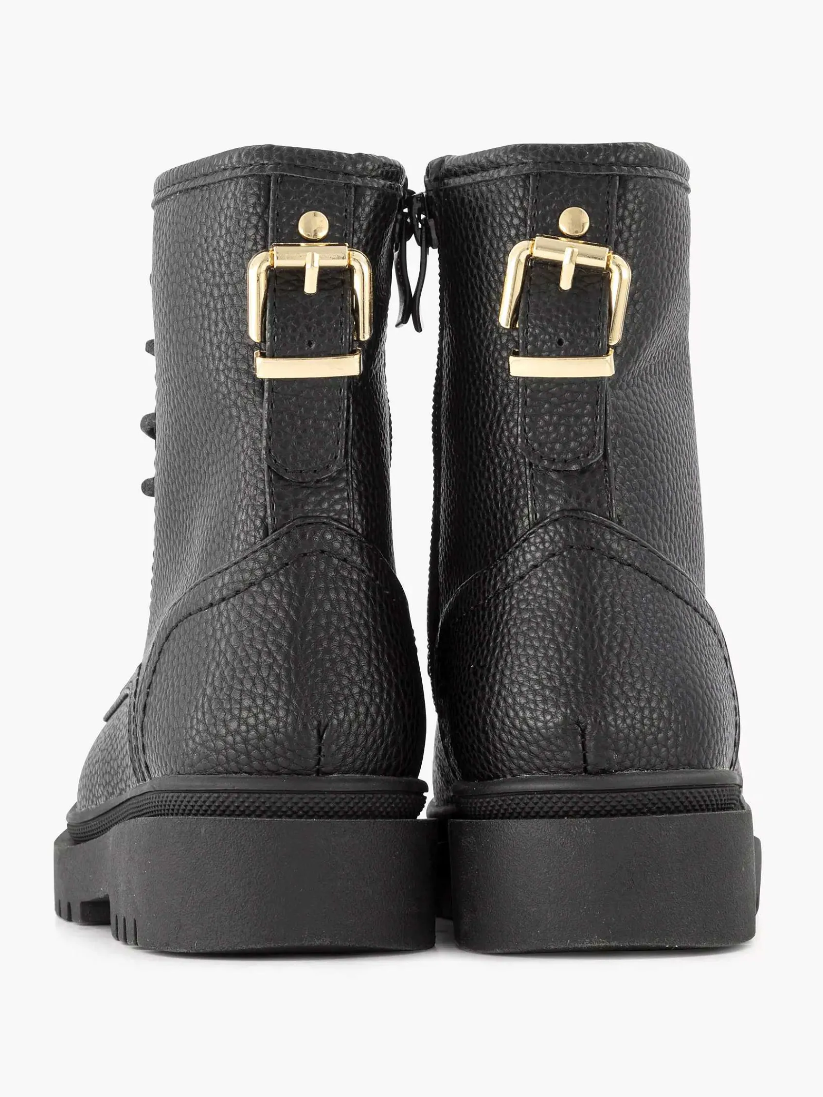 Oxmox Jongensschoenen-Zwarte Veterboot