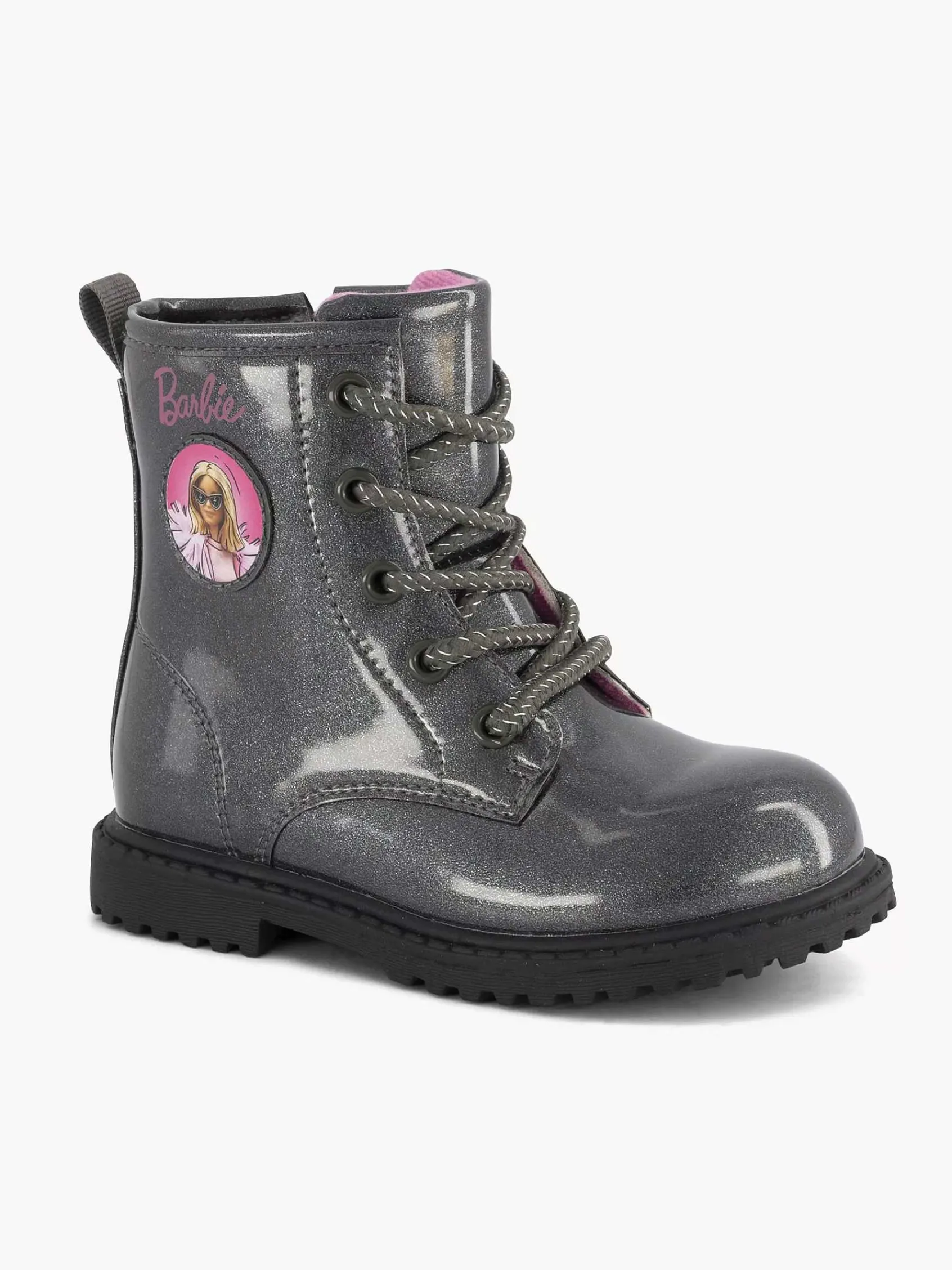 Barbie Jongensschoenen-Zwarte Veterboot