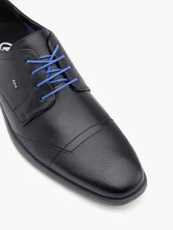 AM SHOE Geklede Schoenen-Zwarte Veterschoen
