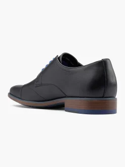 AM SHOE Geklede Schoenen-Zwarte Veterschoen
