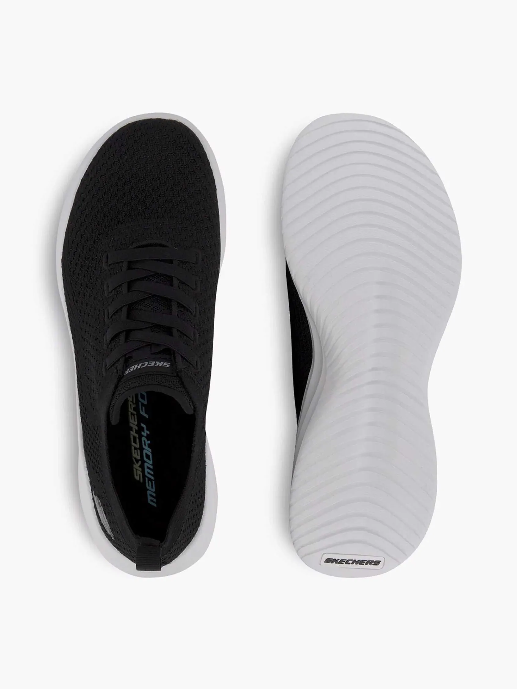 Skechers Sneakers-Zwarte Zinergy
