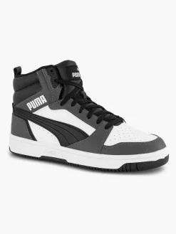 Puma Sneakers-Zwart/ Witte Rebound V6