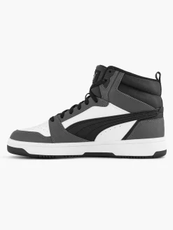 Puma Sneakers-Zwart/ Witte Rebound V6